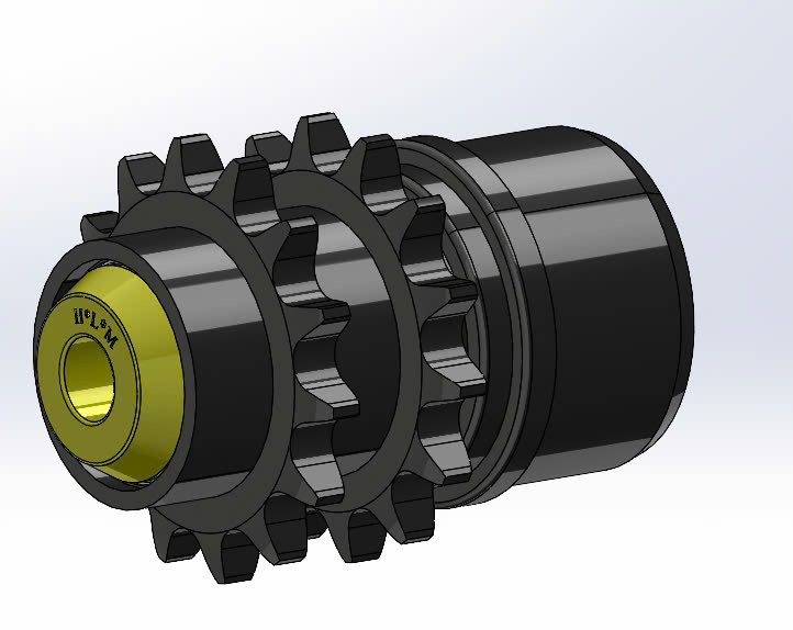 cốc bi nhựa B40Z14