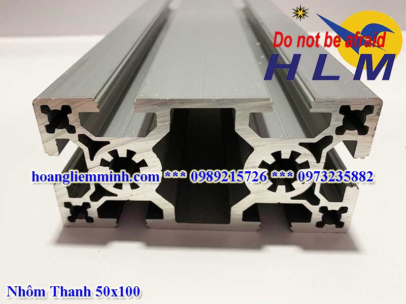 Nhôm định hình 50x100