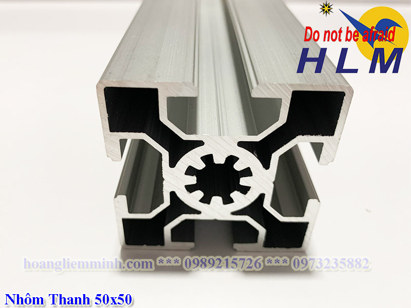 Nhôm định hình 50x50
