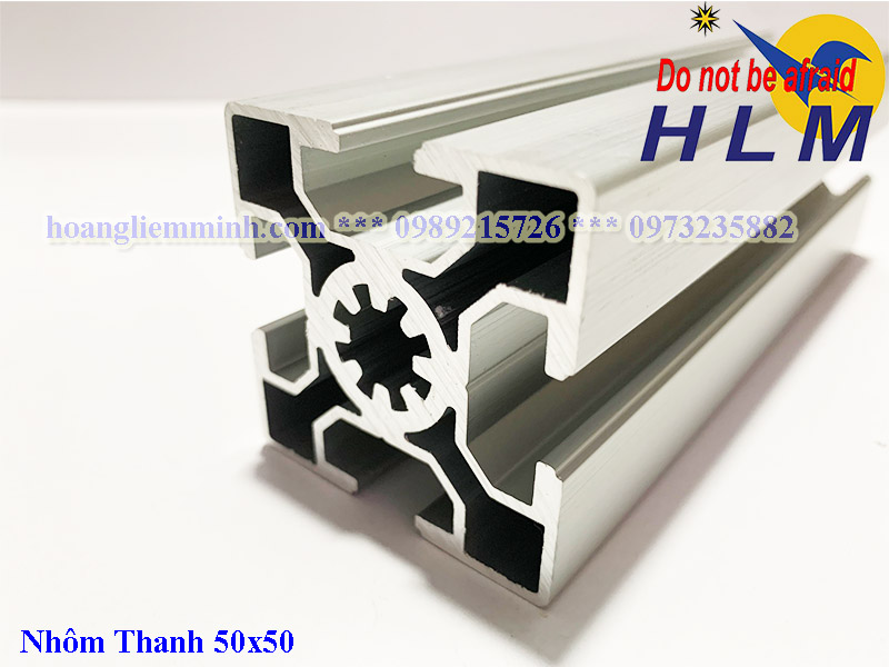 Nhôm định hình 50x50