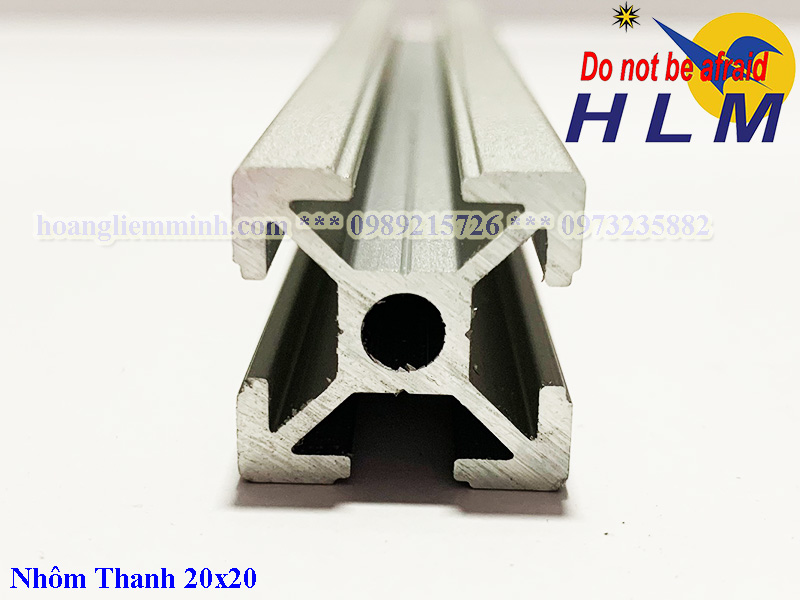 Nhôm định hình 20x20