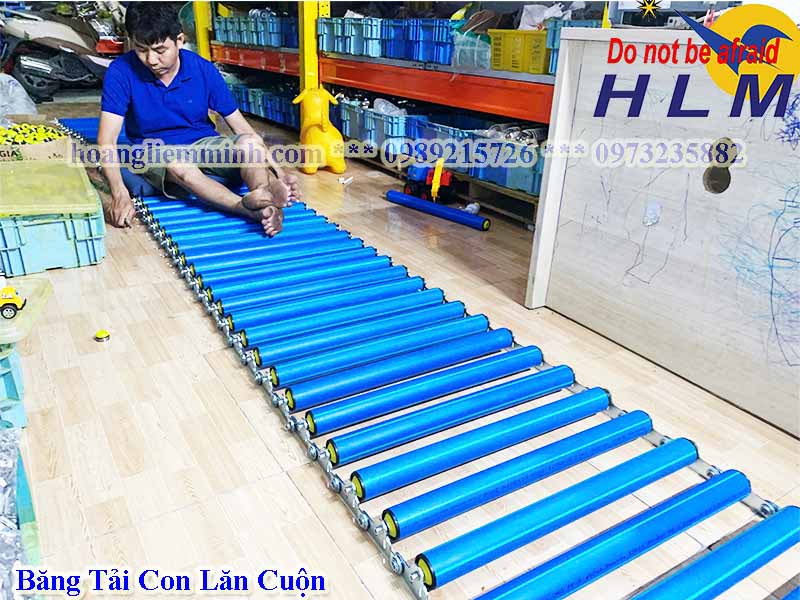 Băng Tải Con Lăn Cuộn