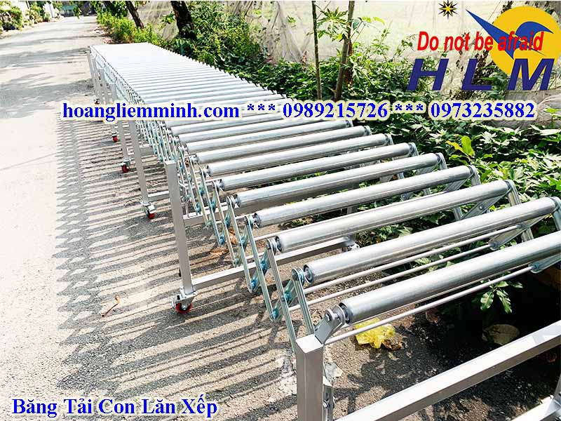 Băng Tải Con Lăn Xếp - HLM07