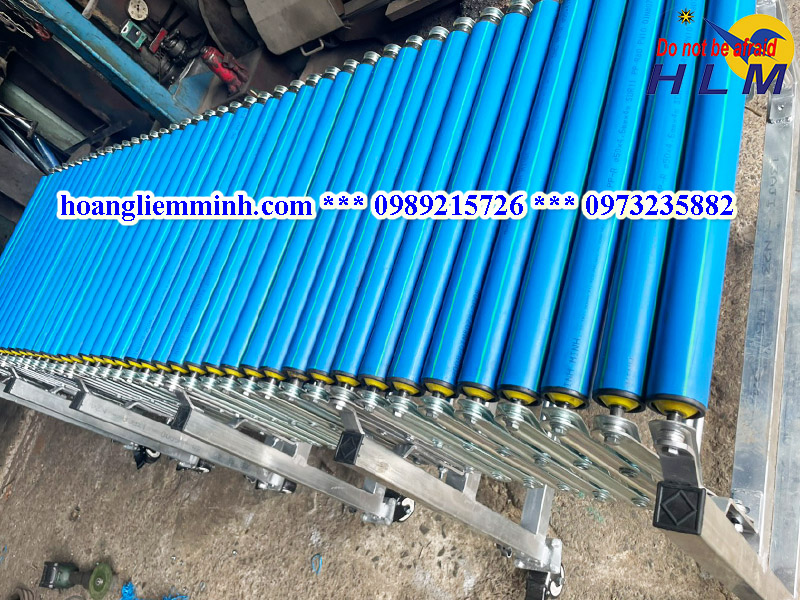 BĂNG TẢI CON LĂN XẾP HLM-06