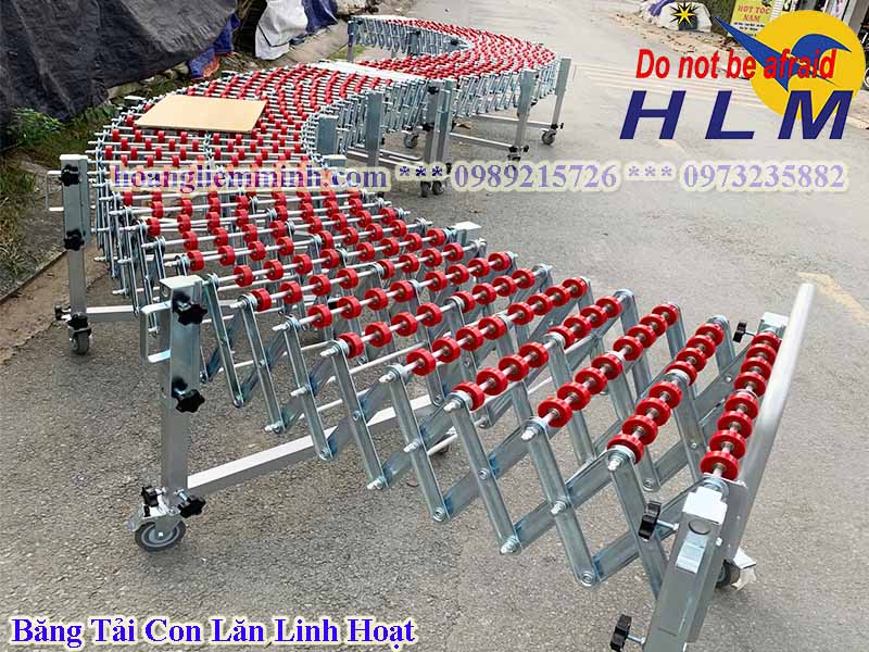 Băng Tải Con Lăn Xếp Linh Hoạt 01