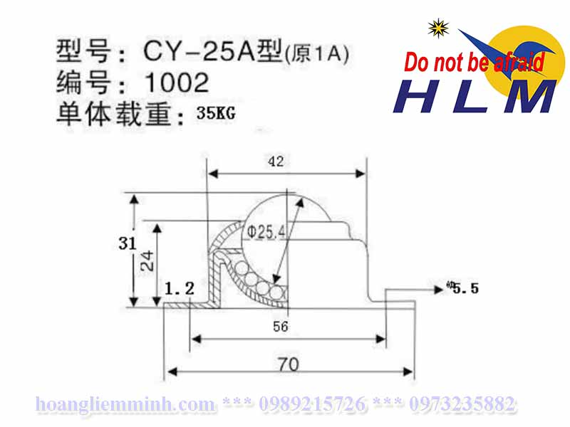 Bi Cầu CY-25A