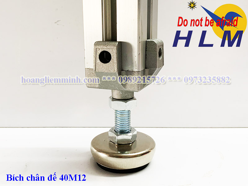 Bích chân đế nhôm định hình