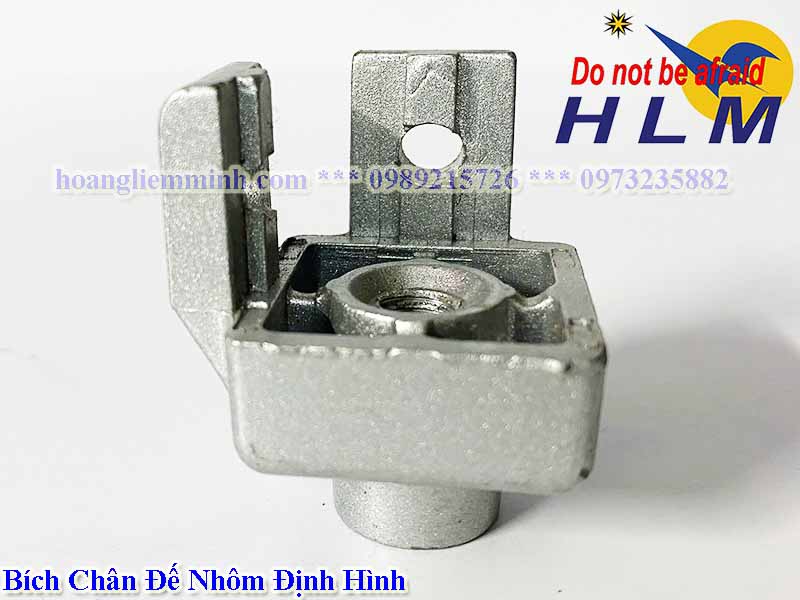 Bích chân đế nhôm định hình