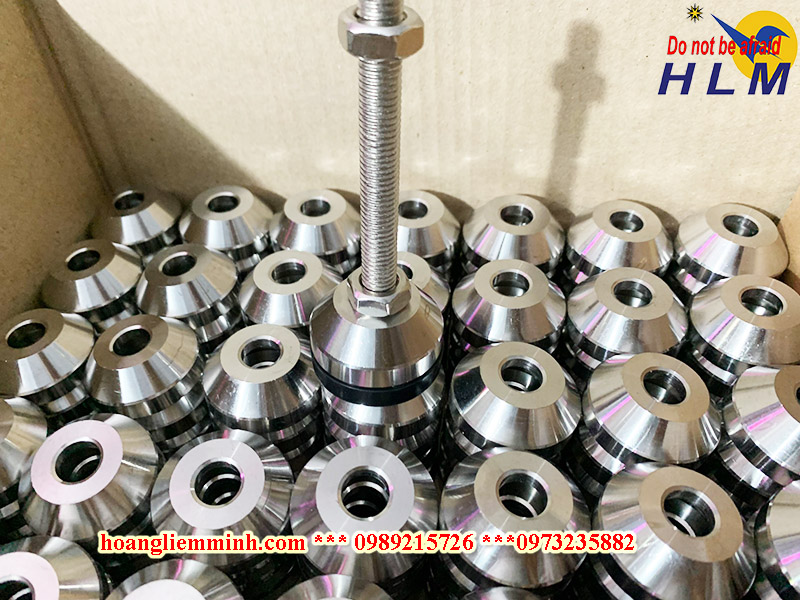 Chân Tăng Chỉnh Chịu Lực Inox D40M10xL100(mm)