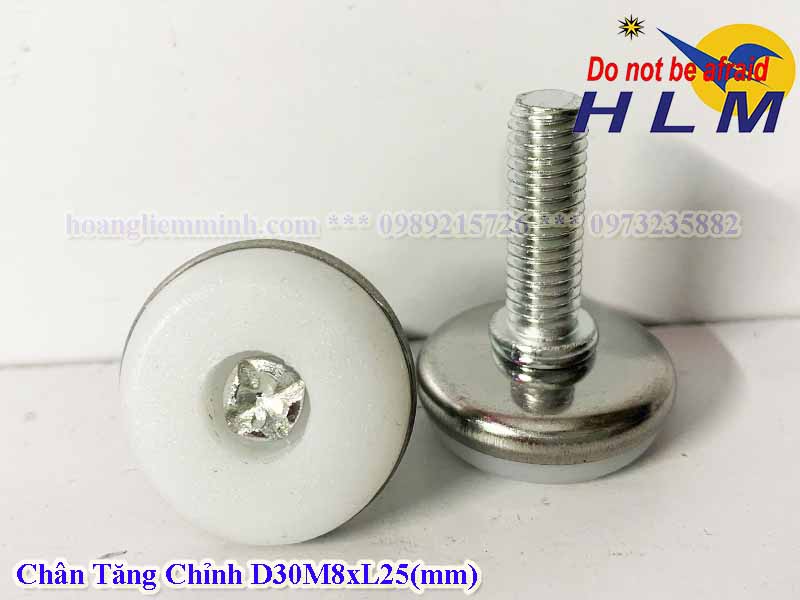 Chân Tăng Chỉnh D30M8xL25(mm)