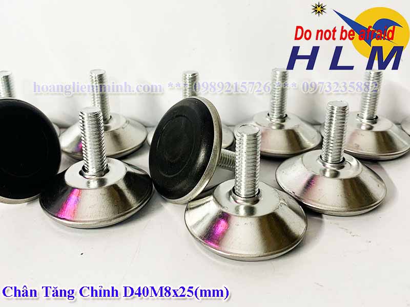 Chân tăng chỉnh D40M8xL25(mm)