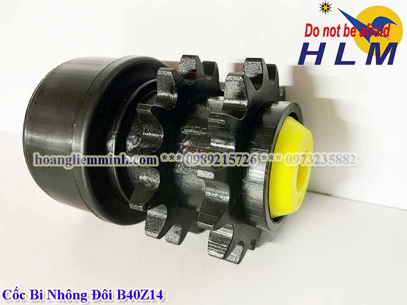 Cốc Bi Nhựa Nhông Đôi B40Z14