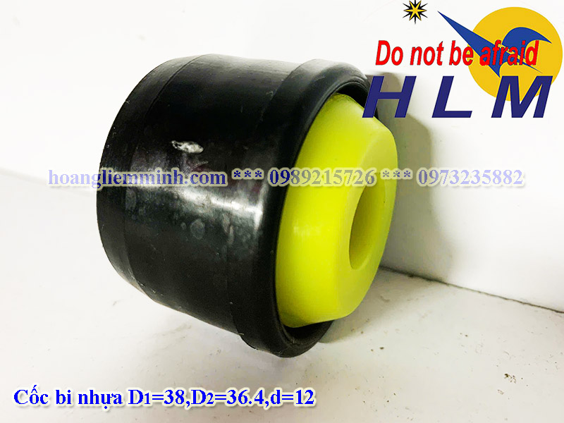 Cốc bi nhựa phi 38