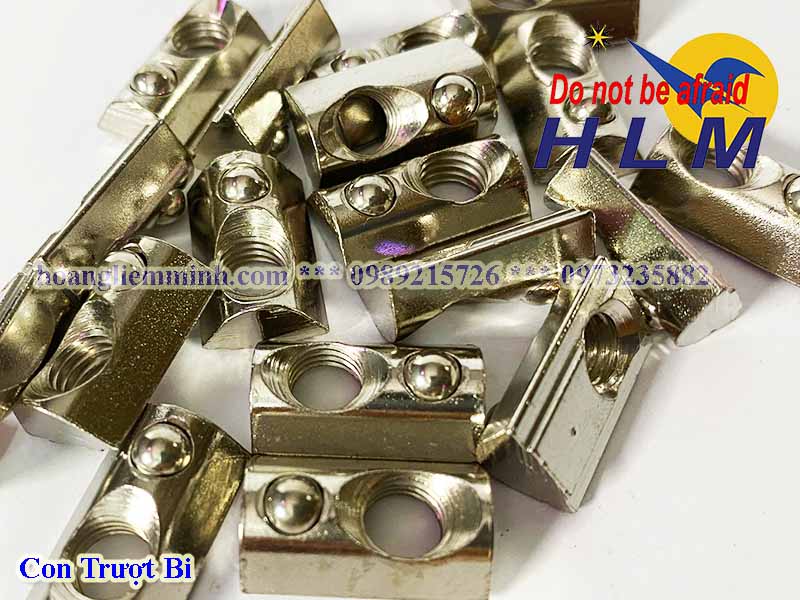 Con trượt lẫy nhôm định hình