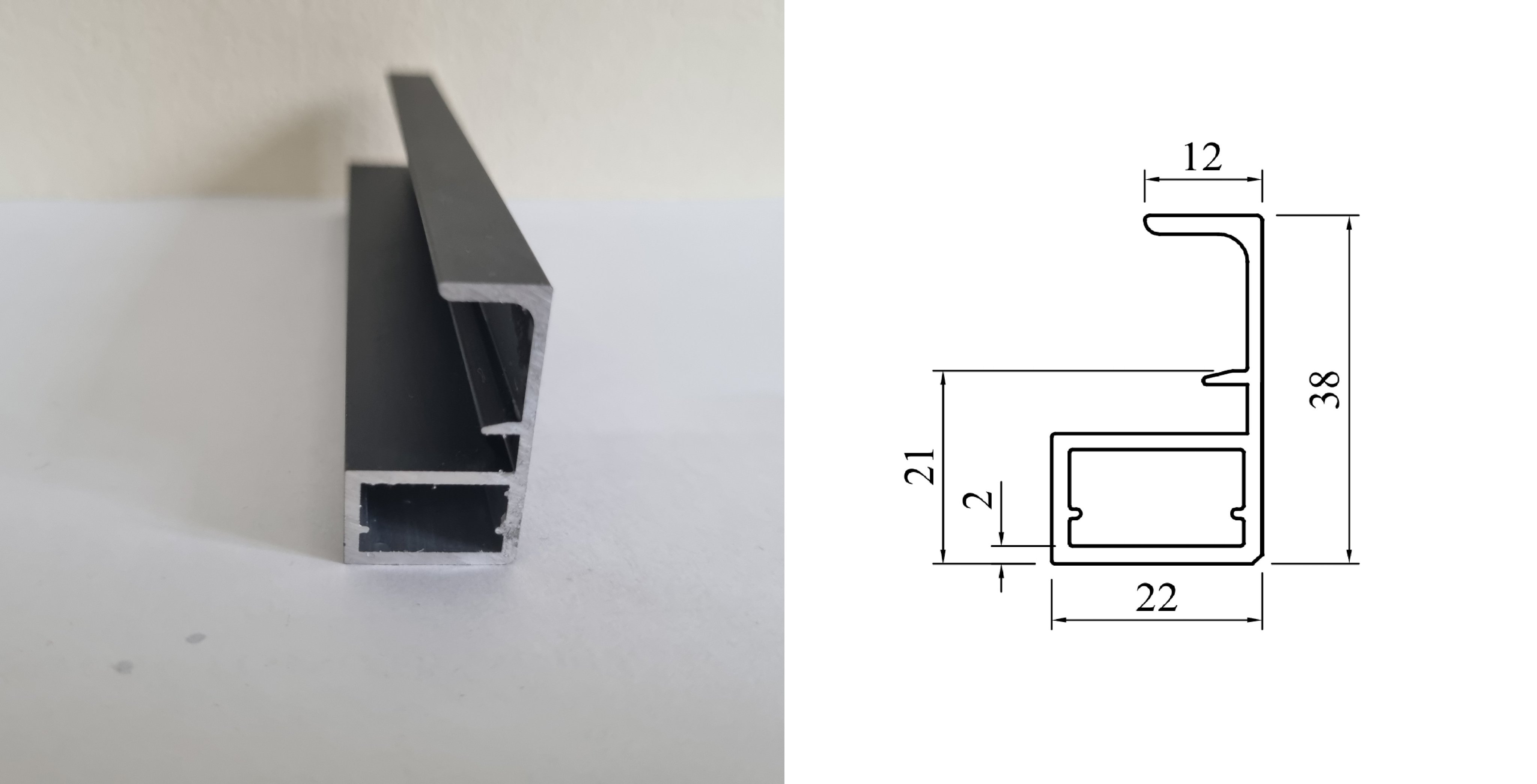 Nhôm cửa tủ kính