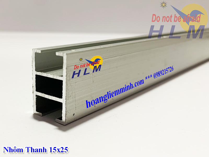 Nhôm định hình 15x25