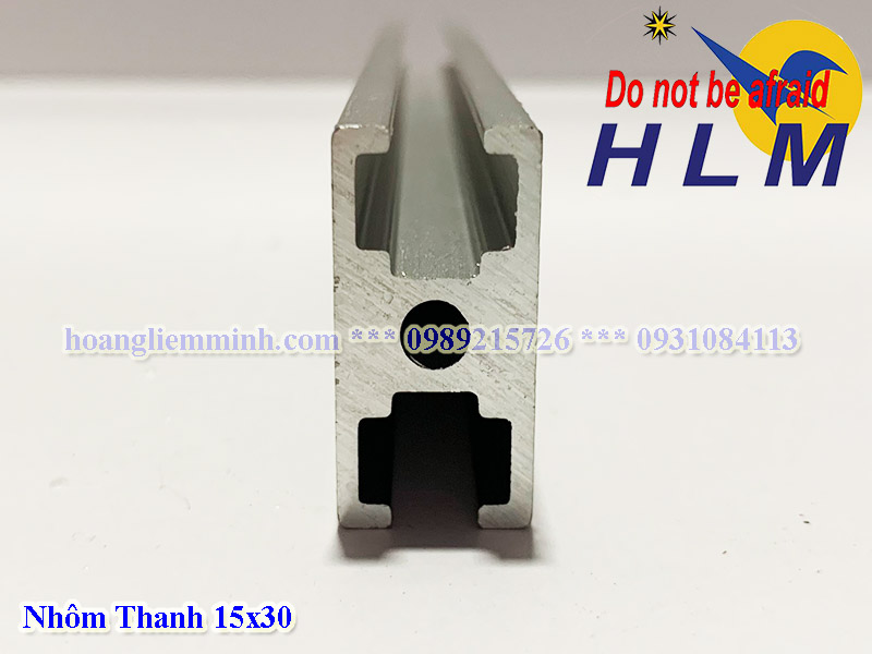 Nhôm định hình 15x30