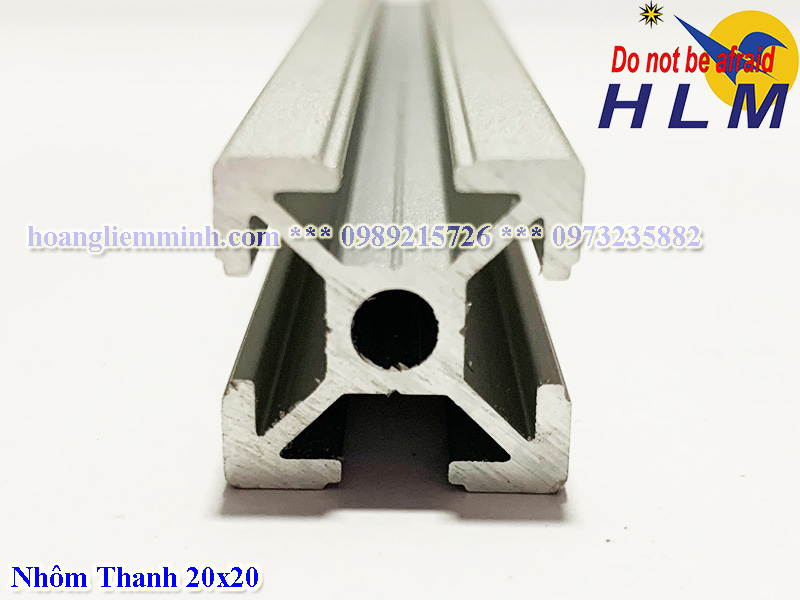 Nhôm định hình 20x20