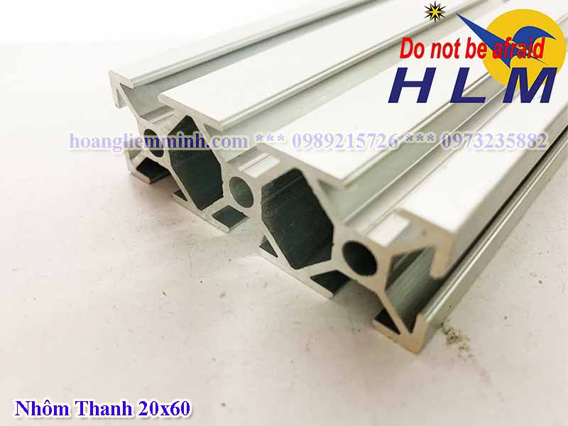 Nhôm định hình 20x60