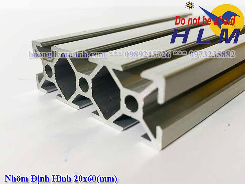 Nhôm định hình 20x60