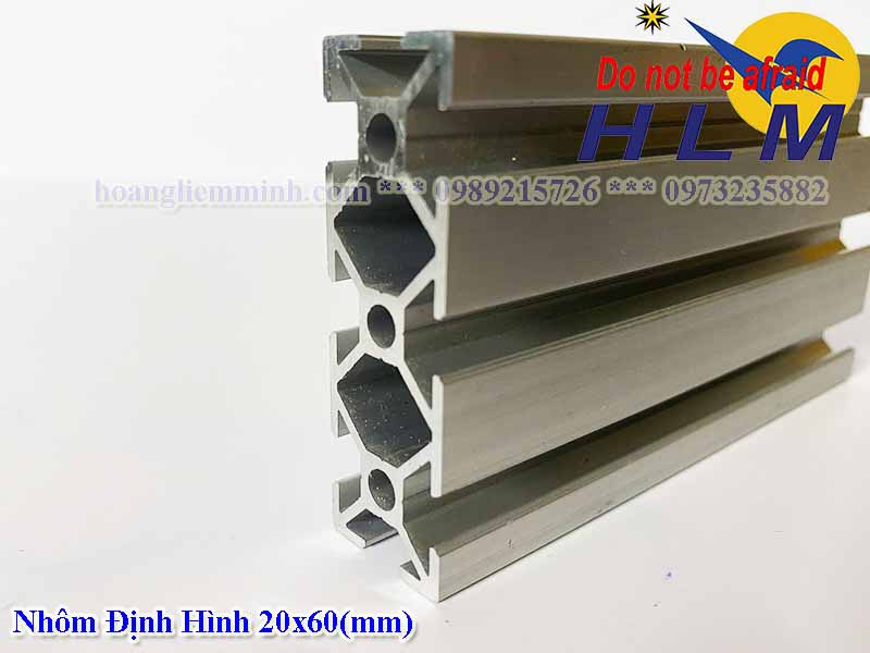 Nhôm định hình 20x60