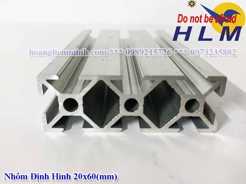 Nhôm định hình 20x60