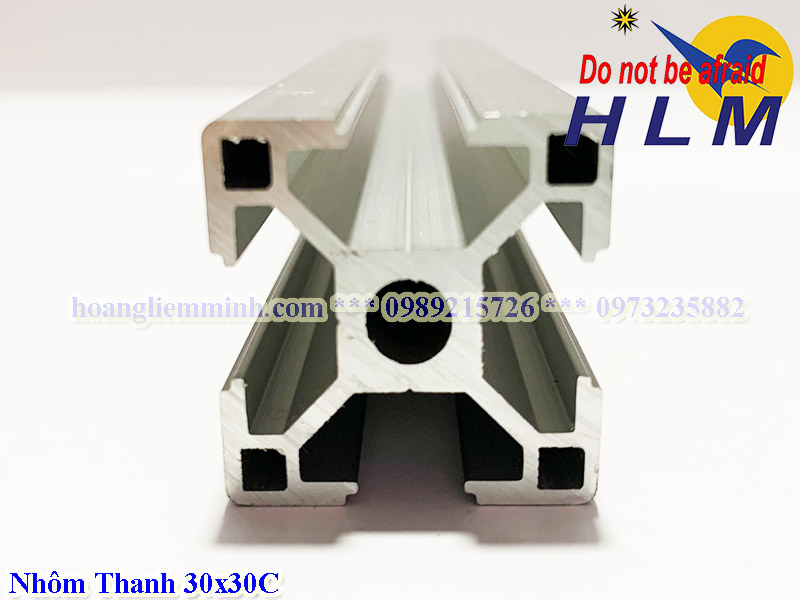 Nhôm định hình 30x30B