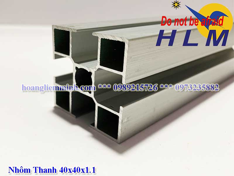 Nhôm định hình 40x40D