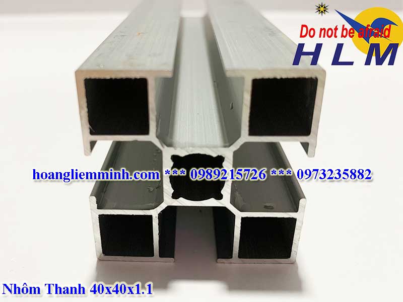 Nhôm định hình 40x40D