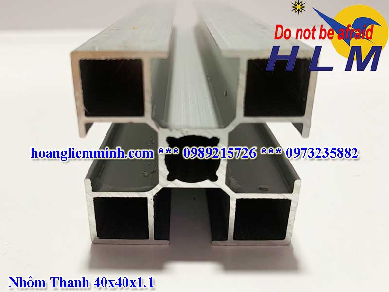 Nhôm định hình 40x40D