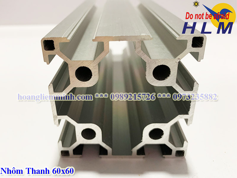 Nhôm định hình 60x60B