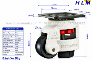 BÁNH XE FOOT CASTOR 60F