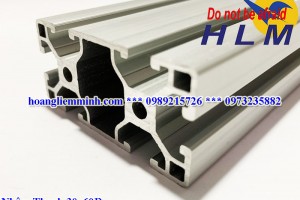 Nhôm định hình 30x60A