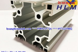 Nhôm định hình 80x80