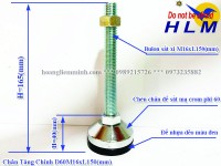 Chân Tăng Chỉnh Chịu Lực D60M16xL150(mm)