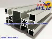 Nhôm định hình 40 x80 B