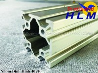 Nhôm định hình 40x40 x 8 rãnh