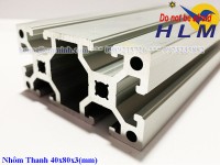 Nhôm định hình 40x80C